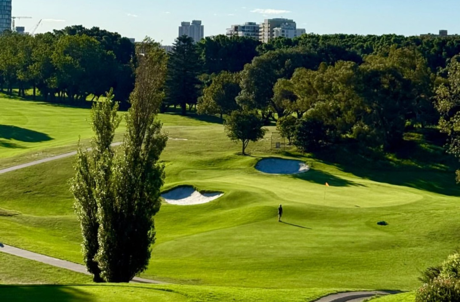 Moore Park Golf Course green